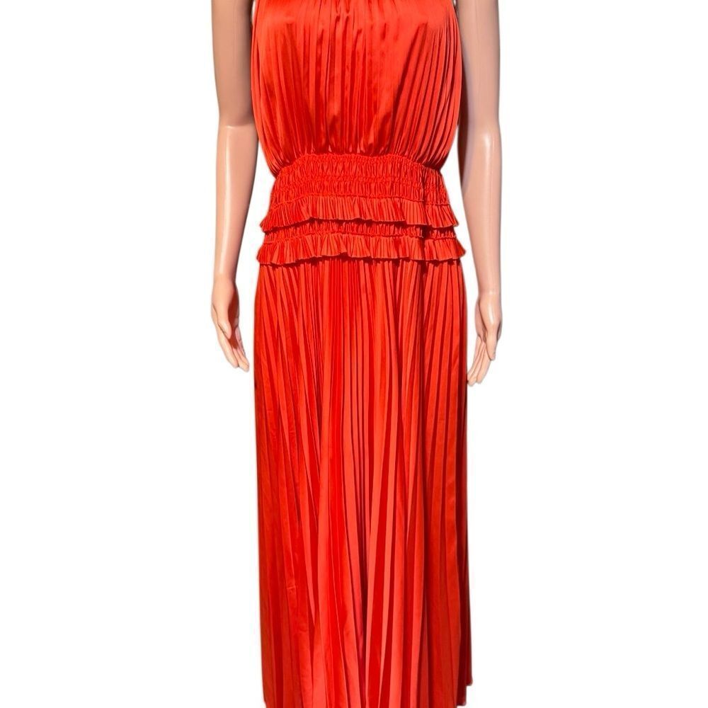 BCBGMaxAzria Vibrant Orange Maxi Dress - Picture 2 of 7